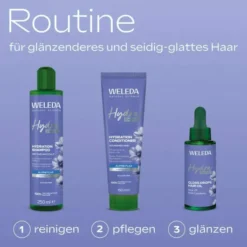 Weleda Hydrashine Feuchtigkeits-Shampoo Alpen-Lein