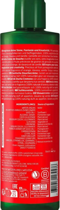 Weleda Inspire Cremedusche 400 ml
