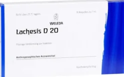 Weleda Lachesis D20 8 X 1 ml Ampullen