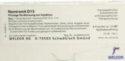 Weleda Nontronit D15 8 X 1 ml Ampullen