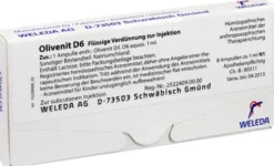 Weleda Olivenit D6 8 X 1 ml Ampullen