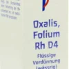 Weleda Oxalis Folium Rh D4 20 ml Dilution