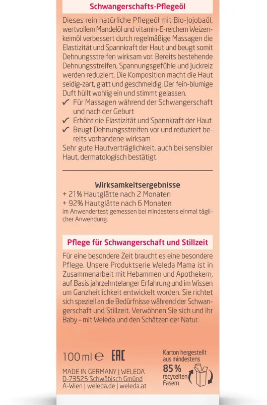 Weleda Schwangerschaftspflegeöl 10 ml