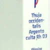 Weleda Thuja Occidentalis Argento Culta Rh D3 20 ml Dilution
