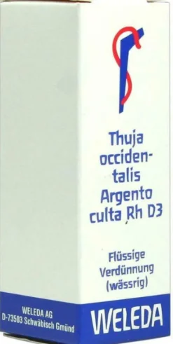 Weleda Thuja Occidentalis Argento Culta Rh D3 20 ml Dilution