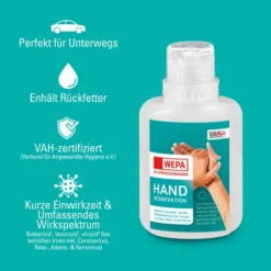 WEPA Hand - Desinfektion 100 ml Lösung