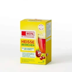 WEPA Heisse Beerchen + Vitamin C + Zink + Magnesium 10 X 10 G...