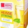 WEPA heisse Zitrone + Vitamin C + Calcium zuckerfrei Pulver 10 x 10 g