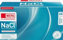WEPA Inhalationslösung Nacl 0,9% 60 x 5 ml
