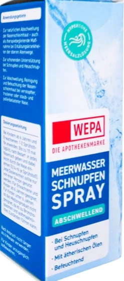 WEPA Meerwasser Schnupfenspray Abschwellend 20 ml