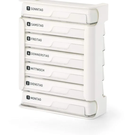 WEPA 7 Tage Compact Wochenmagazin Weiß