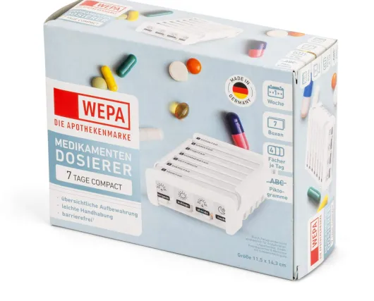 WEPA 7 Tage Compact Wochenmagazin Weiß
