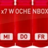 WEPA 1x7 Wochenbox Pink+ UV-Schutz