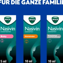 WICK Nasivin Dosiertropfer Baby ohne Konservierungsstoffe 5 ml