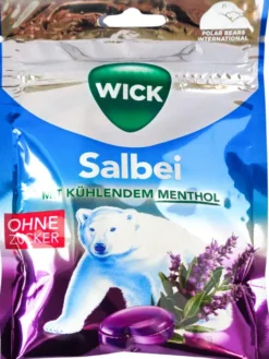 Wick Salbei Bonbons Ohne Zucker 72 G