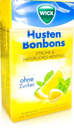 Wick Zitrone & Natürliches Menthol Ohne Zucker Clickbox 46 G...