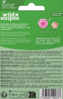 Wild Stripes Anti-Pickel Patches Groovy Recover 24 Pflaster