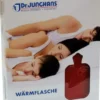 Wärmflasche 1,5 L Mit Bezug Rot 1 Stück
