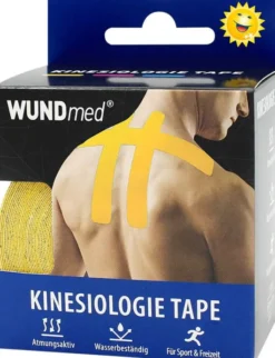 Wundmed Kinesiologie Tape gelb 5 cm x 5 m