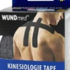 Wundmed Kinesiologie Tape schwarz 5 cm x 5 m