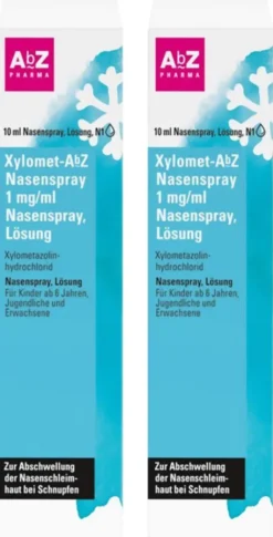 Xylomet AbZ 1 mg je ml Nasenspray 2 x 10 ml