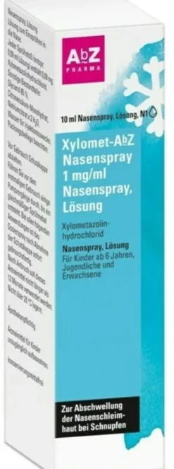 Xylomet AbZ 1 mg je ml Nasenspray 10 ml