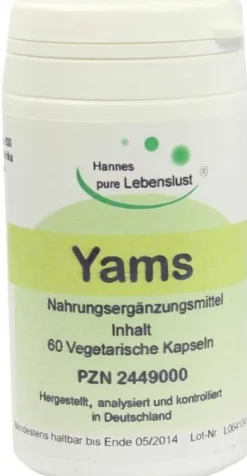 Yams Wurzel 60 Kapseln