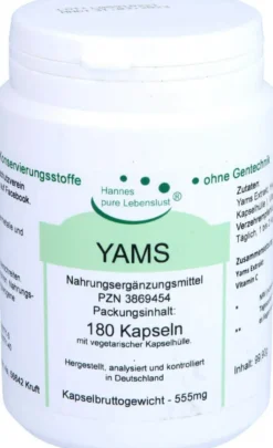 Yams Wurzel Vegi Kapseln