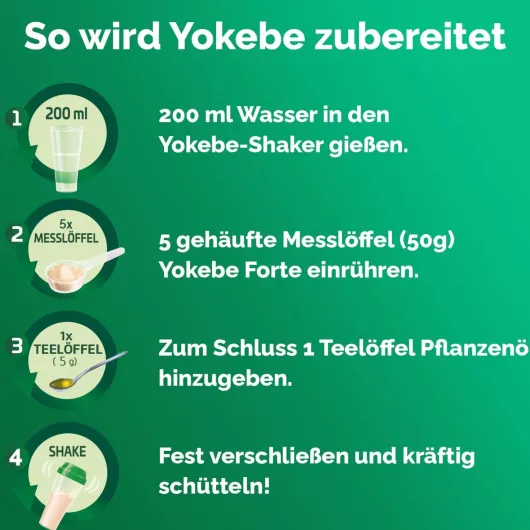 Yokebe Forte NF2024 Pulver DE 500 g Pulver