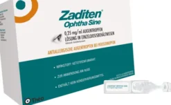 Zaditen Ophtha Sine Augentropfen 50 X 0,4 ml