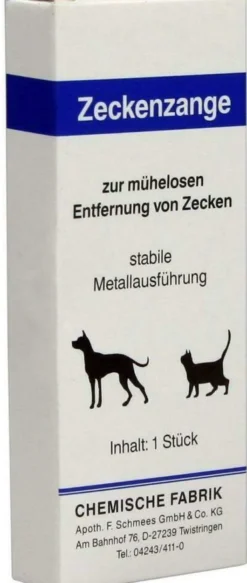 Zeckenzange Aus Metall 1 Stück