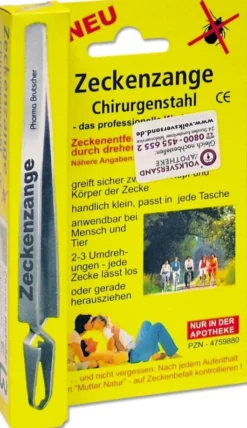 Zeckenzange Chirurgenstahl 1 Stück
