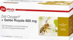 Zell Oxygen + Gelee Royale 600 mg 14 X 20 ml Trinkampullen