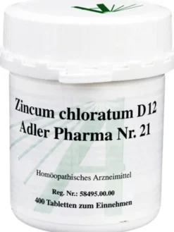 Zincum Chloratum D 12 Adler Pharma Nr. 21 400 Tabletten