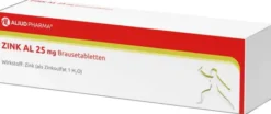 Zink Al 25 mg Brausetabletten 40 Brausetabletten