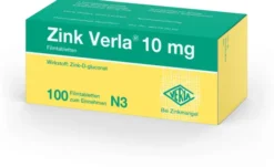 Zink Verla 10 mg 100 Filmtabletten
