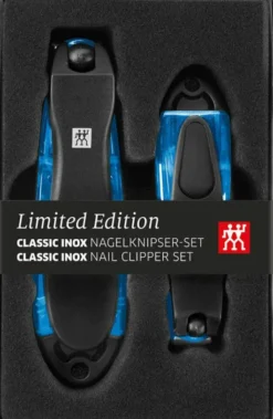 Zwilling Classic Inox Nagelknipser Set Blau 2-Teilig