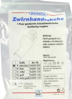 Zwirnhandschuhe Extra Klein 1 X 2 Stück