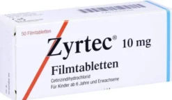 Zyrtec 10 mg 50 Filmtabletten